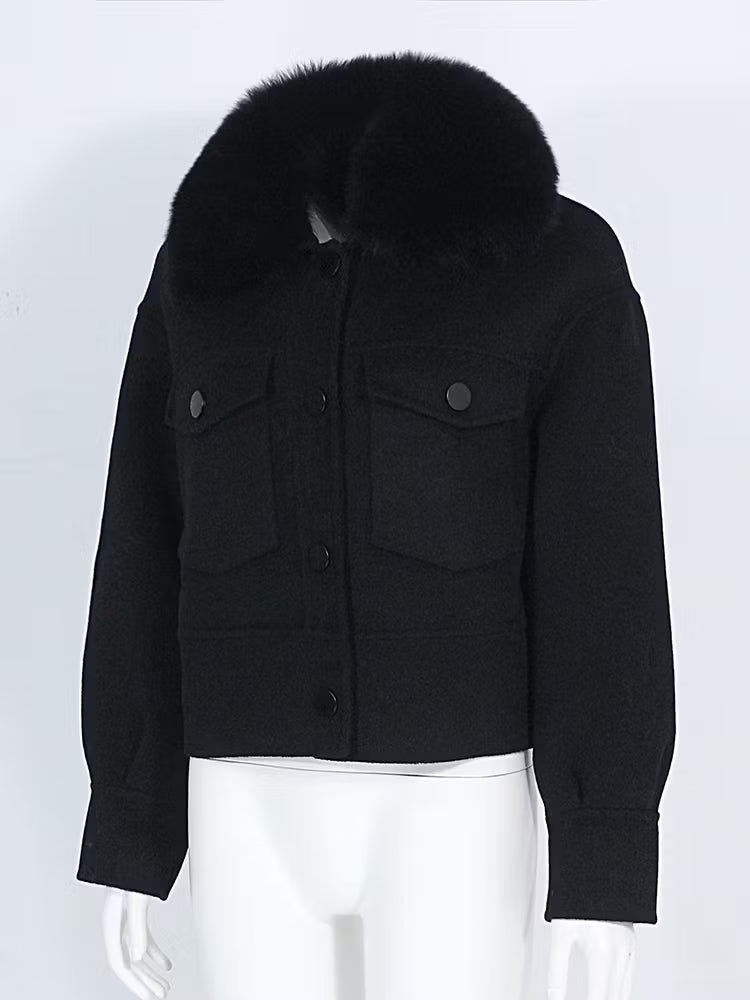 ASPEN JACKET från NordicFurs – lyxig vinterjacka med pälskrage