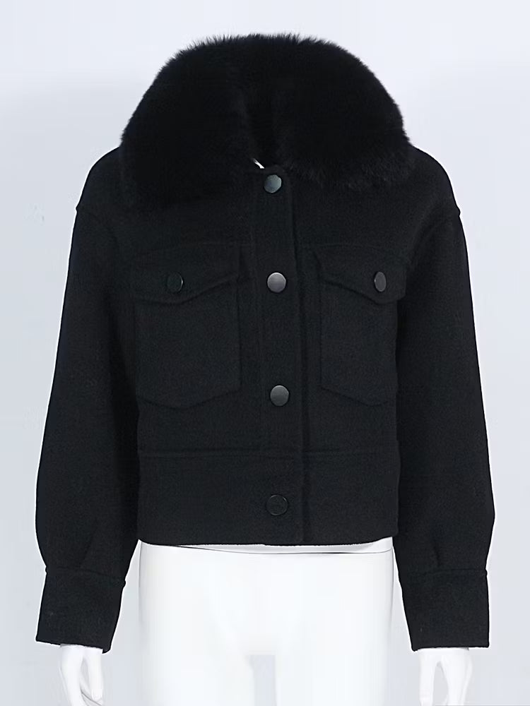 ASPEN JACKET från NordicFurs – lyxig vinterjacka med pälskrage