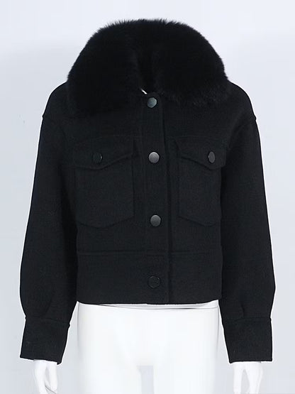 ASPEN JACKET från NordicFurs – lyxig vinterjacka med pälskrage