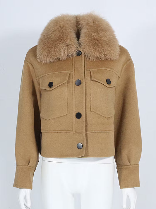 ASPEN JACKET från NordicFurs – lyxig vinterjacka med pälskrage