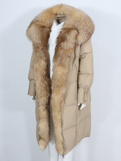 PAULINA JACKET från NordicFurs – lyxig vinterjacka med pälskrage