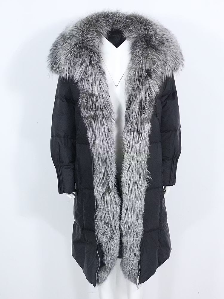 PAULINA JACKET från NordicFurs – lyxig vinterjacka med pälskrage