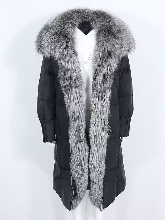 PAULINA JACKET från NordicFurs – lyxig vinterjacka med pälskrage