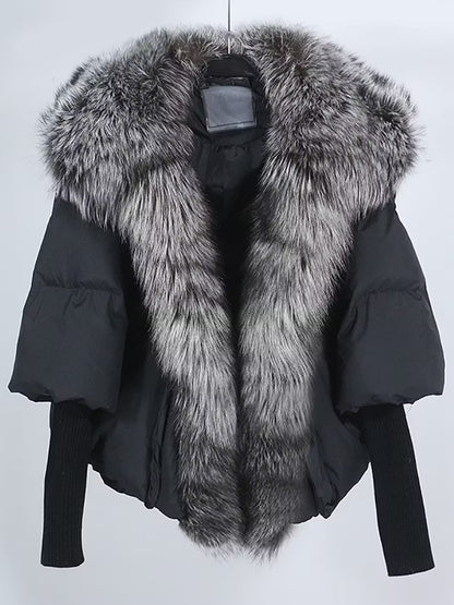 PAULINA JACKET SHORT från NordicFurs – lyxig vinterjacka med pälskrage