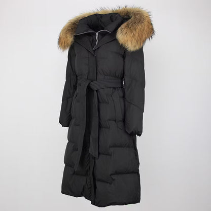 MARY JACKET från NordicFurs – lyxig vinterjacka med pälskrage