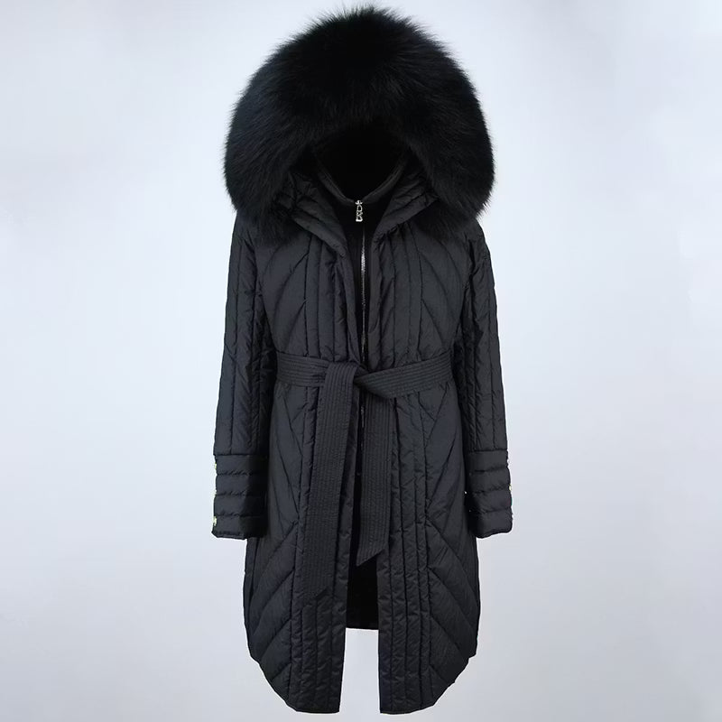 MADISON JACKET från NordicFurs – lyxig vinterjacka med pälskrage