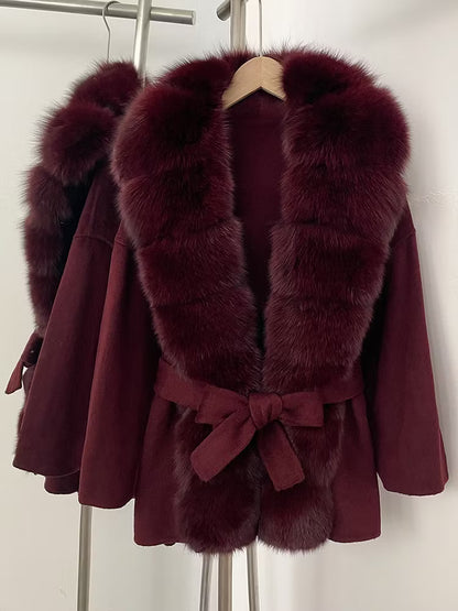 CAPE TOWN COAT BOUGOURY från NordicFurs – lyxig vinterjacka med pälskrage