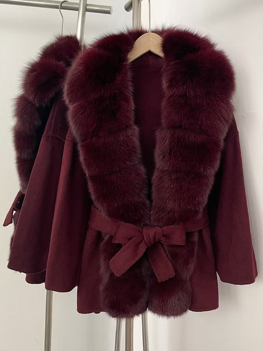 CAPE TOWN COAT BOUGOURY från NordicFurs – lyxig vinterjacka med pälskrage