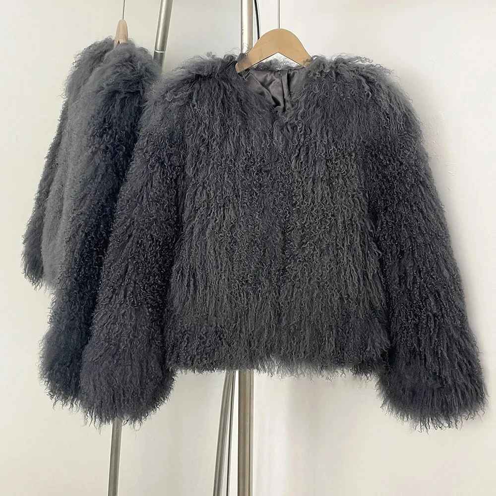CANNES SHEARLING JACKET SHORT
