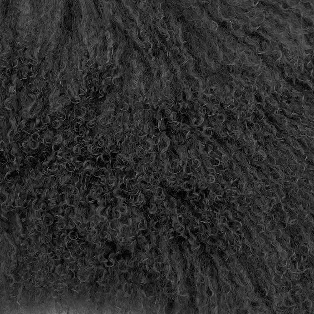 FAYE SHEARLING MAXI COAT GREY